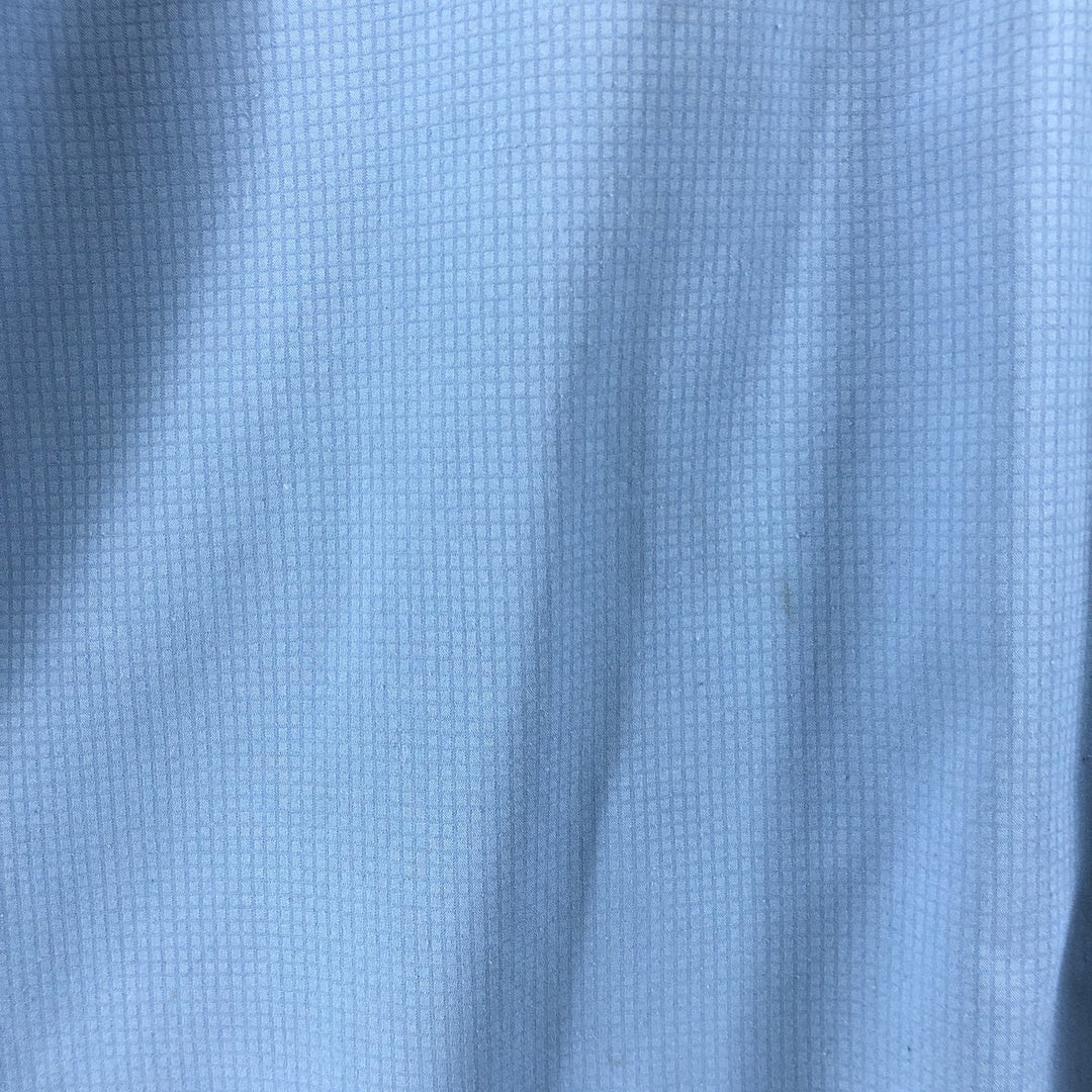 Columbia PFG OMNI-SHADE Hidden Button Down Short Sleeve Fishing Shirt, Men's XL polyester blue type Vintage Second Hand