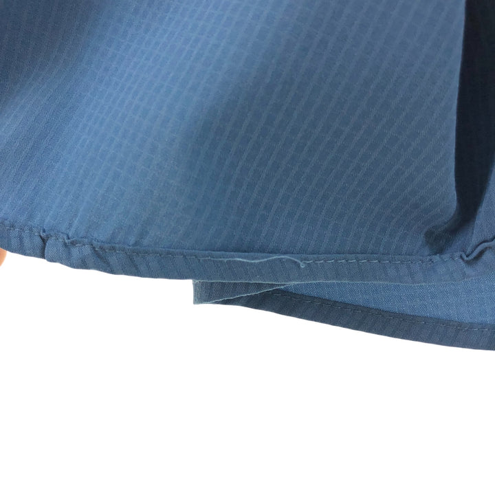 Columbia PFG OMNI-SHADE Hidden Button Down Short Sleeve Fishing Shirt, Men's XL polyester blue type Vintage Second Hand