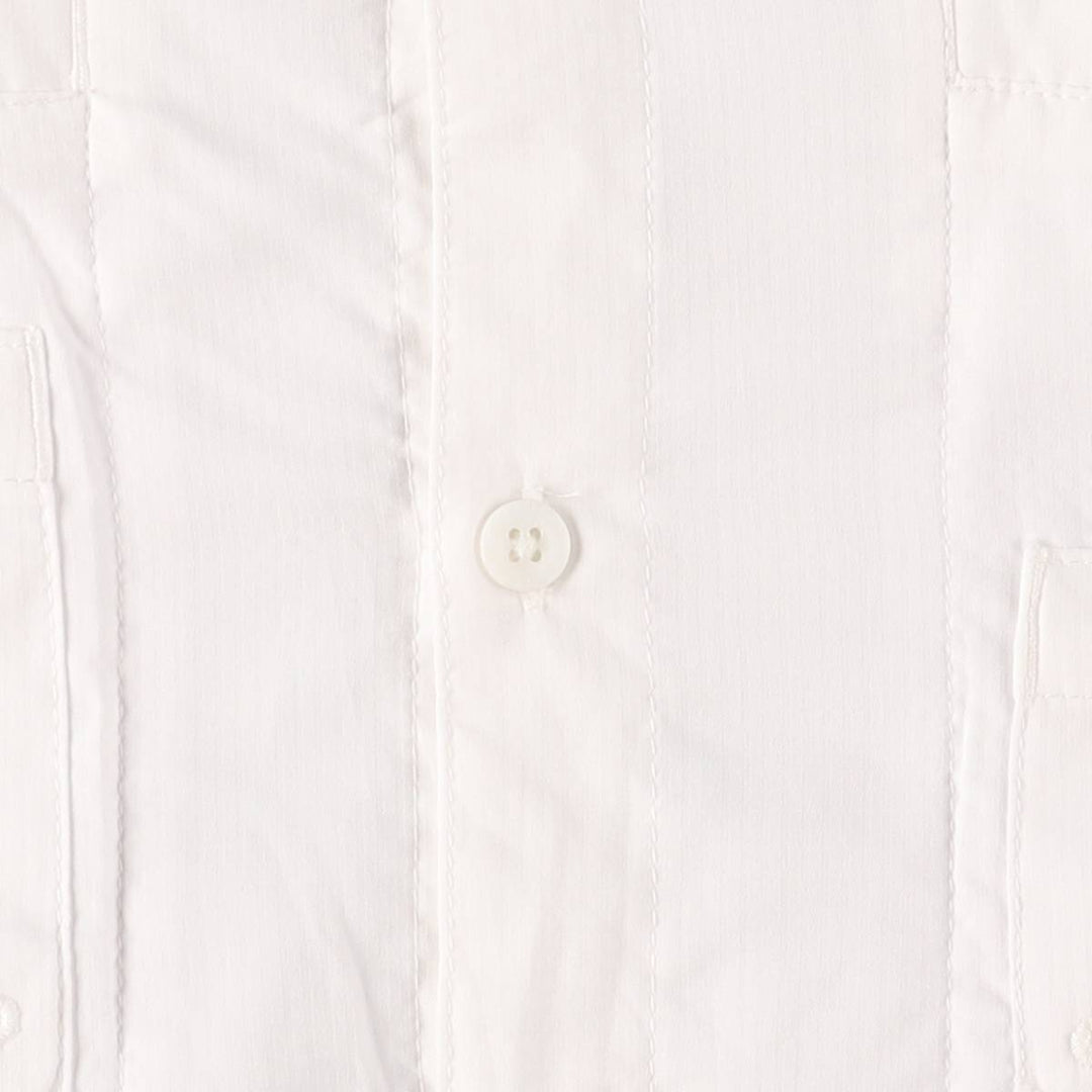 Columbia PFG OMNI-SHADE Button-down Short Sleeve Fishing Shirt, Men's XL polyester white type Vintage Second Hand