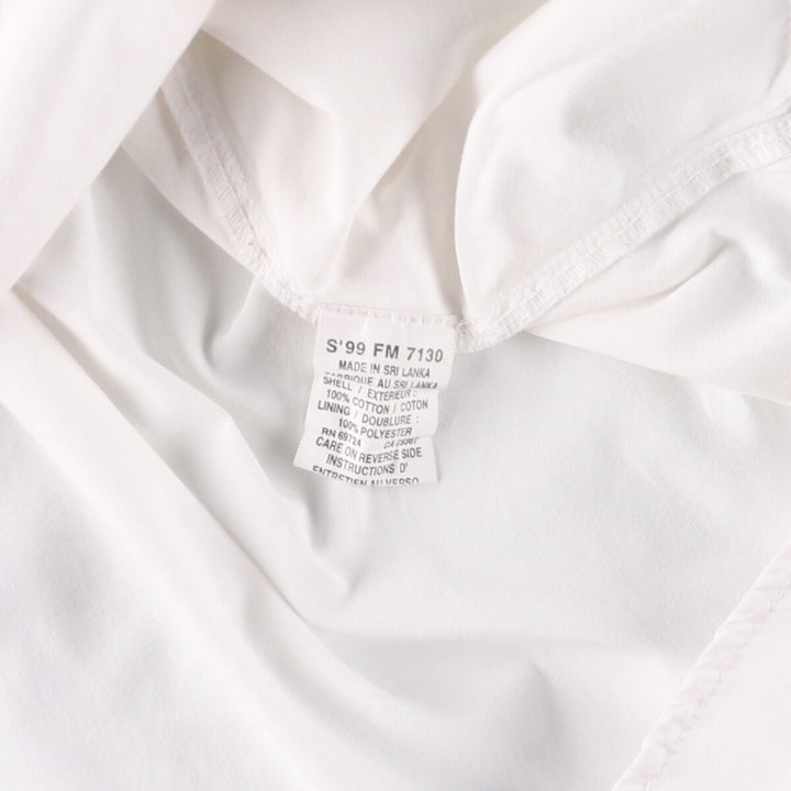 Columbia Button-down Short Sleeve Fishing Shirt, Men's Size L cotton white type Vintage Second Hand
