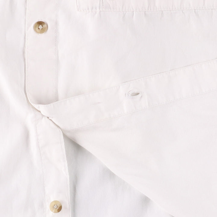 Columbia Button-down Short Sleeve Fishing Shirt, Men's Size L cotton white type Vintage Second Hand
