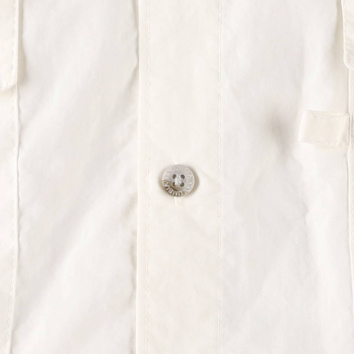 Columbia PFG OMNI-SHADE Button-down Short Sleeve Fishing Shirt, Men's XL Nylon white type Vintage Second Hand