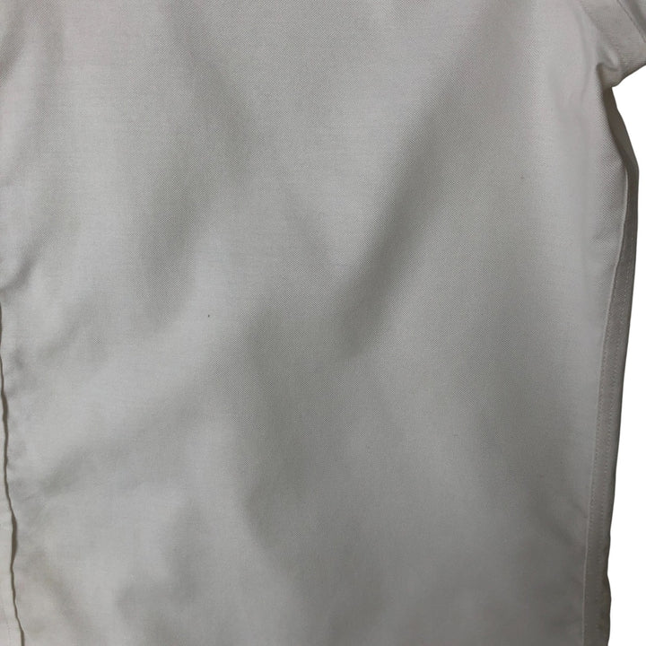 Brooks Brothers 1818 REGENT FIT long sleeve button down shirt, men's size L Supima Cotton white type Vintage Second Hand