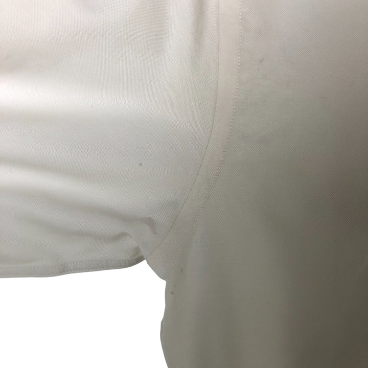Brooks Brothers 1818 REGENT FIT long sleeve button down shirt, men's size L Supima Cotton white type Vintage Second Hand