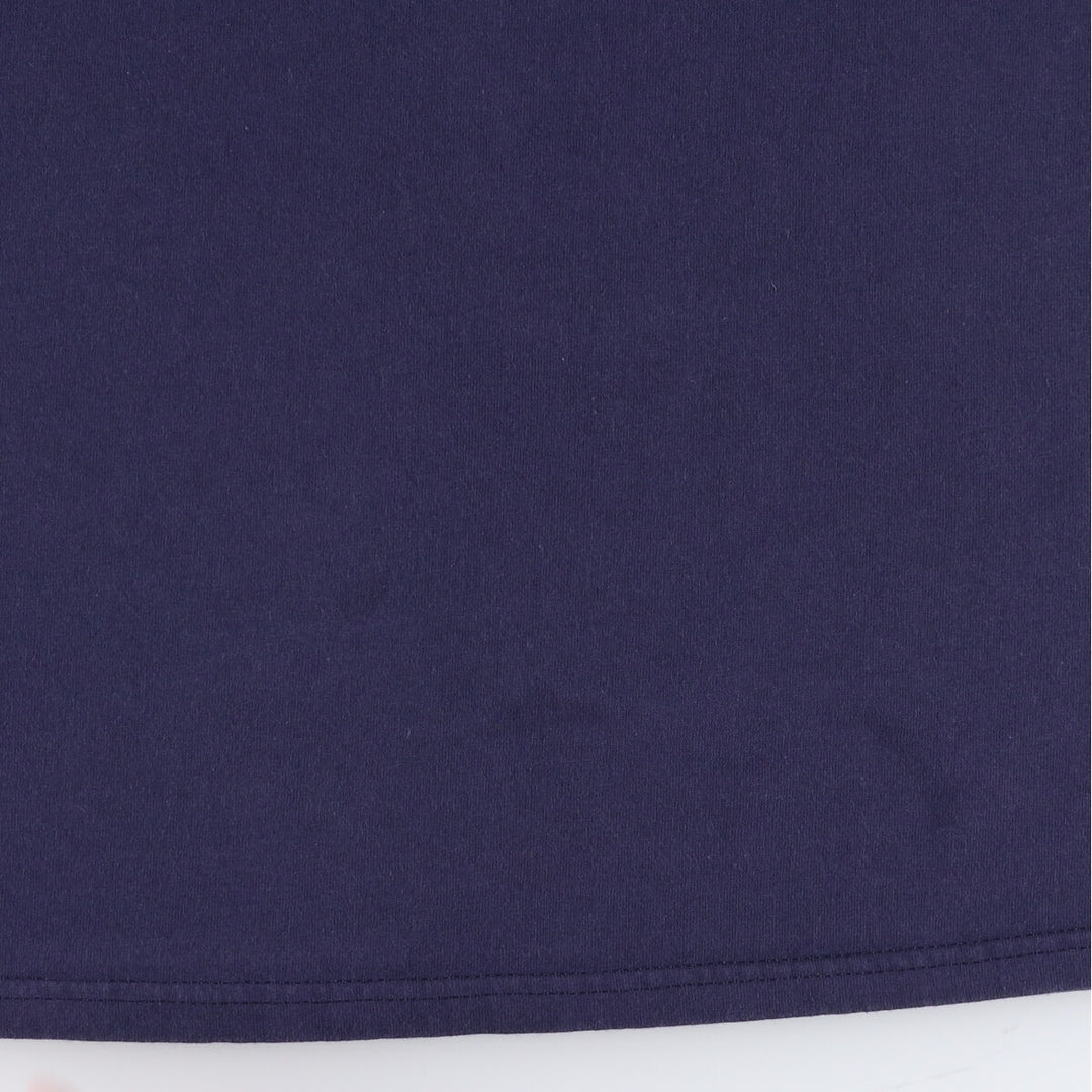 00'S Delta MLB New York Yankees MLB New York Mets SUBWAY SERIES Sports Print T-Shirt Men's L size cotton navy blue type Vintage Second Hand
