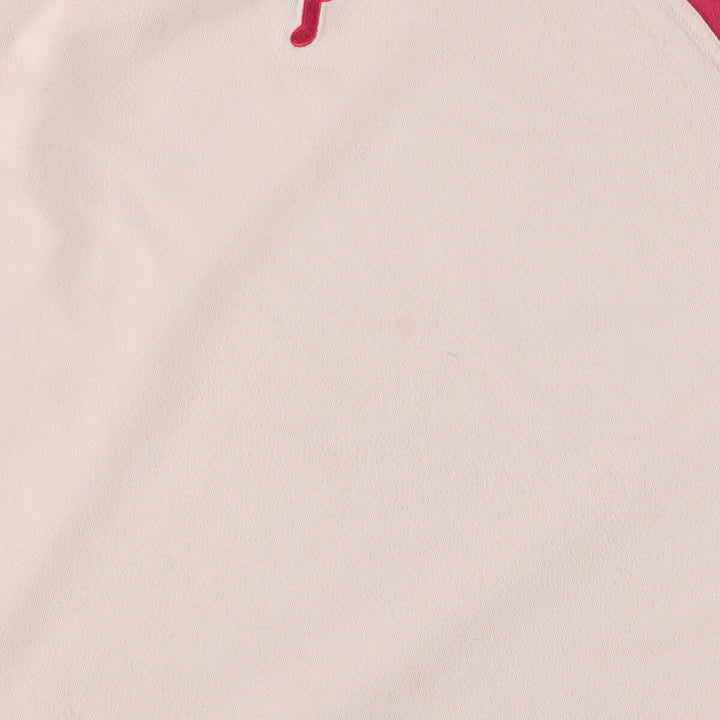 Nike NIKE TEAM MLB Philadelphia Phillies Two-tone Sports Print T-shirt Men's L size cotton red type Vintage Second Hand