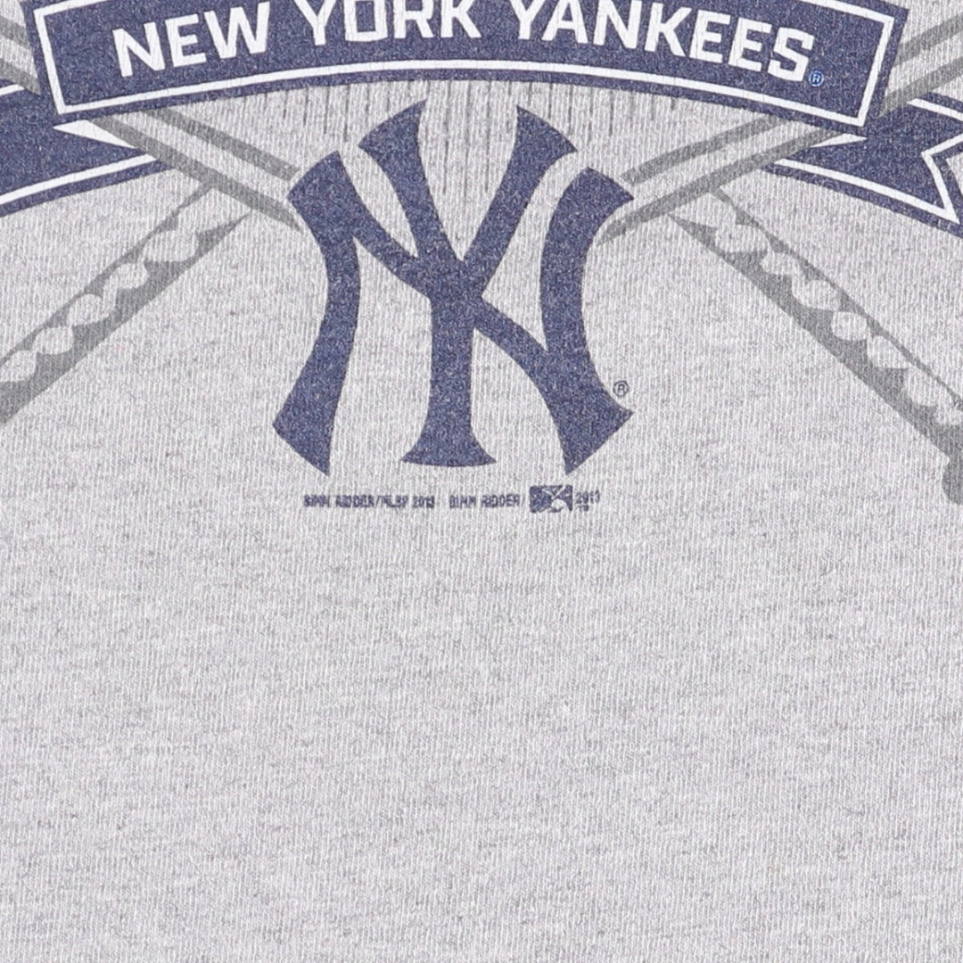 00'S Gildan MLB New York Yankees Sports Print T-Shirt Men's M cotton gray type Vintage Second Hand