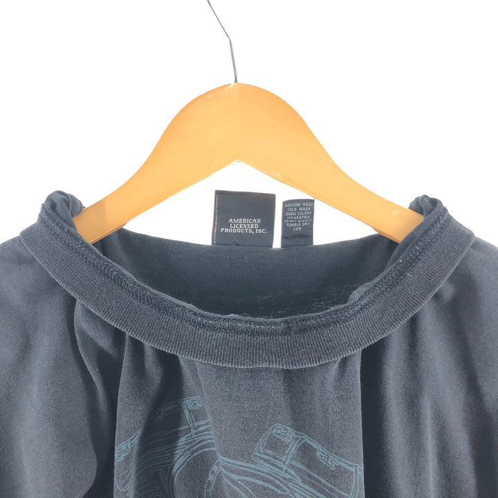 00'S Harley-Davidson Long Sleeve T-Shirt, Men's XL Size cotton black type Vintage Second Hand
