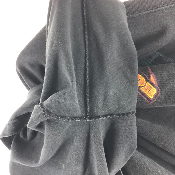 00'S Harley-Davidson Long Sleeve T-Shirt, Men's XL Size cotton black type Vintage Second Hand