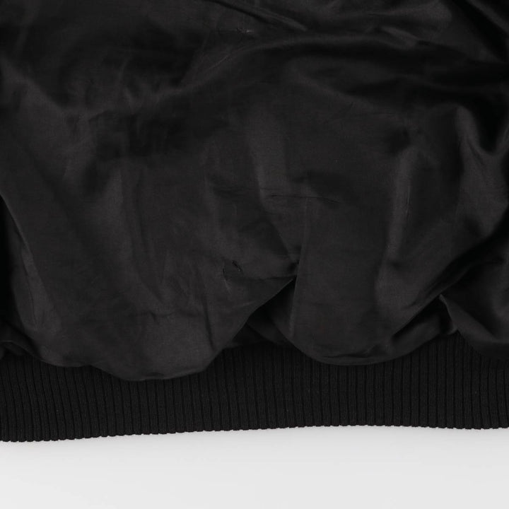 MADNESS CUIR PARIS vintage leather jacket, made in France, size L, men's genuine leather black type Vintage Second Hand