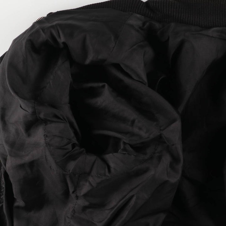 MADNESS CUIR PARIS vintage leather jacket, made in France, size L, men's genuine leather black type Vintage Second Hand