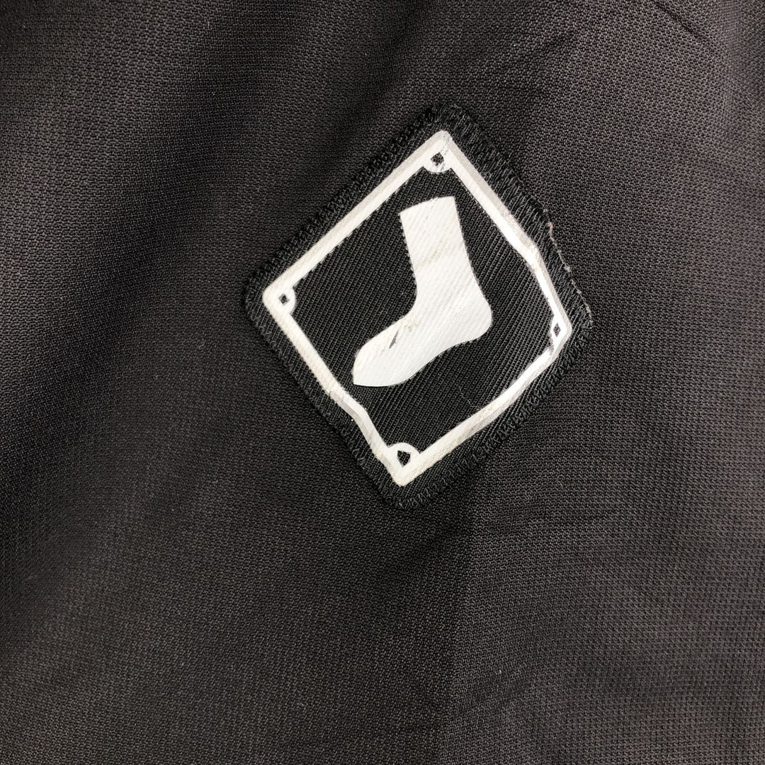 Majestic MLB Chicago White Sox THERMA BASE Padded Puffer Jacket, Men's Size L polyester black type Vintage Second Hand