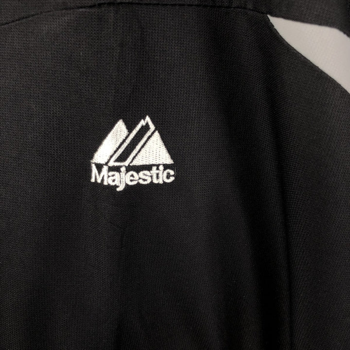 Majestic MLB Chicago White Sox THERMA BASE Padded Puffer Jacket, Men's Size L polyester black type Vintage Second Hand