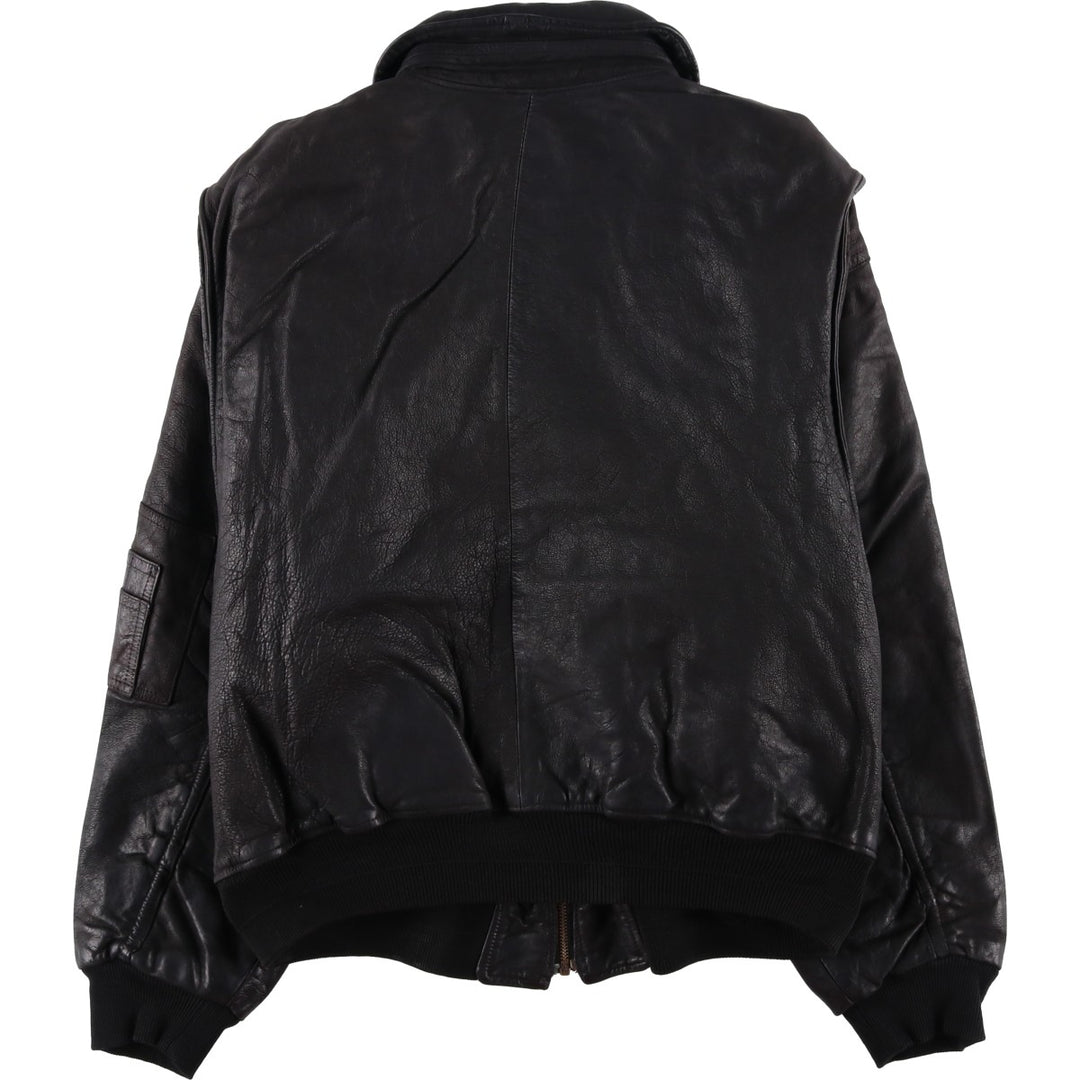 CWU-45 genuine leather black type Vintage Second Hand