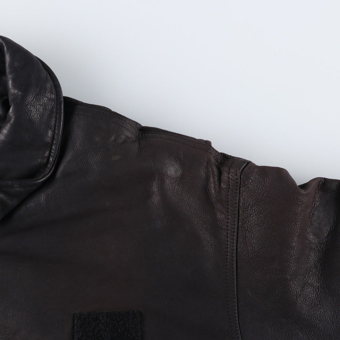 CWU-45 genuine leather black type Vintage Second Hand