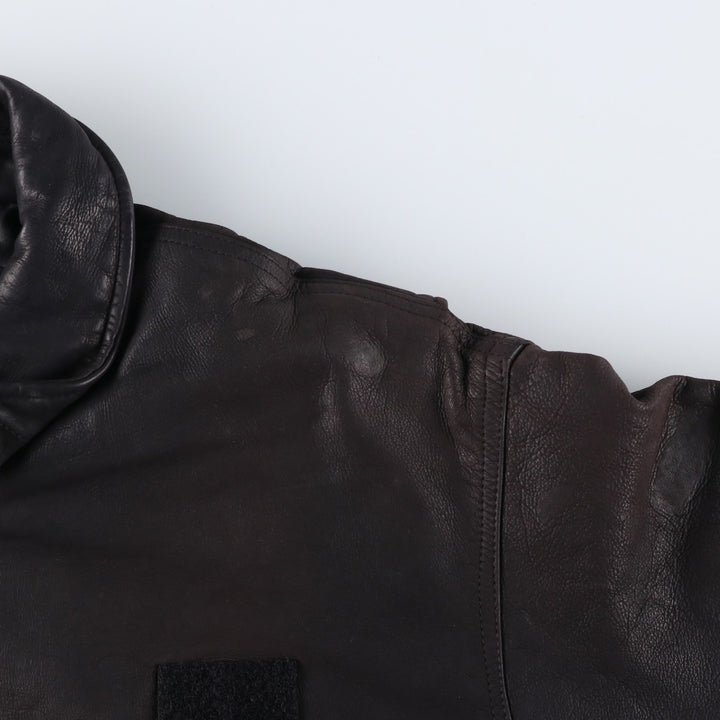 CWU-45 genuine leather black type Vintage Second Hand