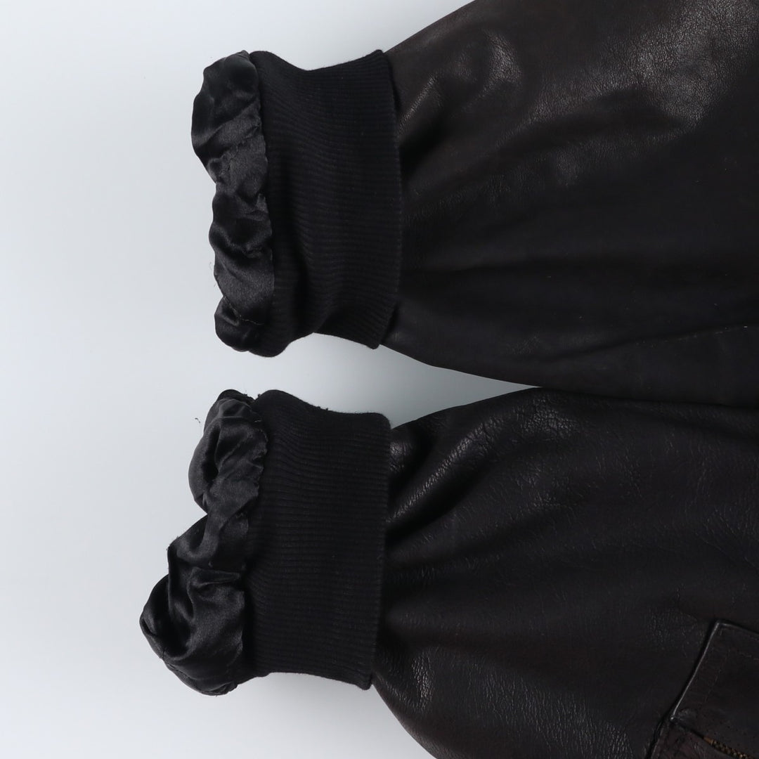 CWU-45 genuine leather black type Vintage Second Hand