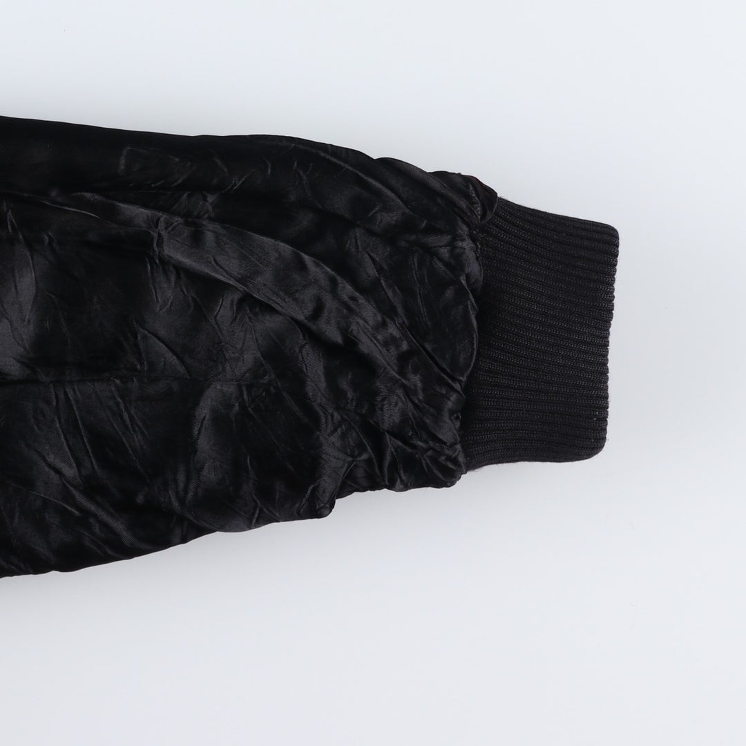 G-1 Type Leather Flight Jacket, Men's XL unclear black type Vintage Second Hand