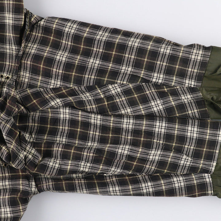 80s-90'S Barbour Beaufort 3 Warrant Oiled Hunting Jacket, Made in England, Men's Size XL unclear Khaki type Vintage Second Hand