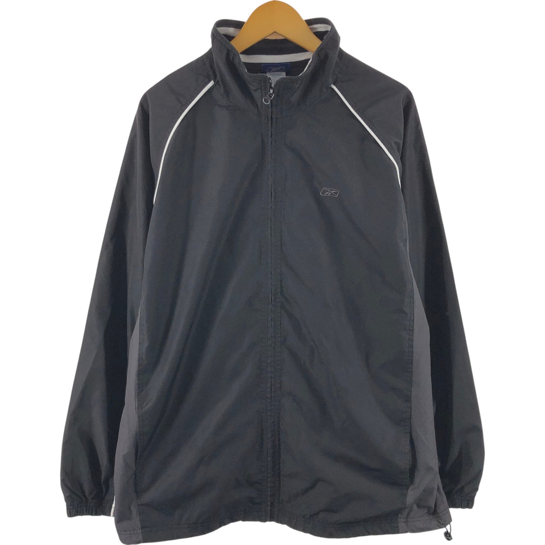 00'S Reebok Windbreaker Men's XL polyester black type Vintage Second Hand