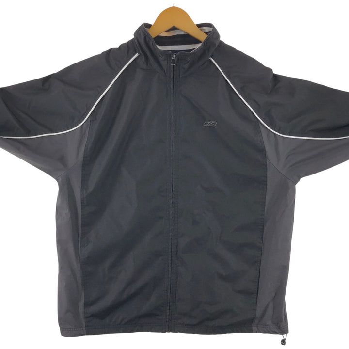 00'S Reebok Windbreaker Men's XL polyester black type Vintage Second Hand