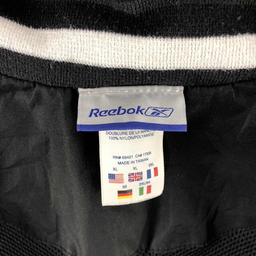00'S Reebok Windbreaker Men's XL polyester black type Vintage Second Hand