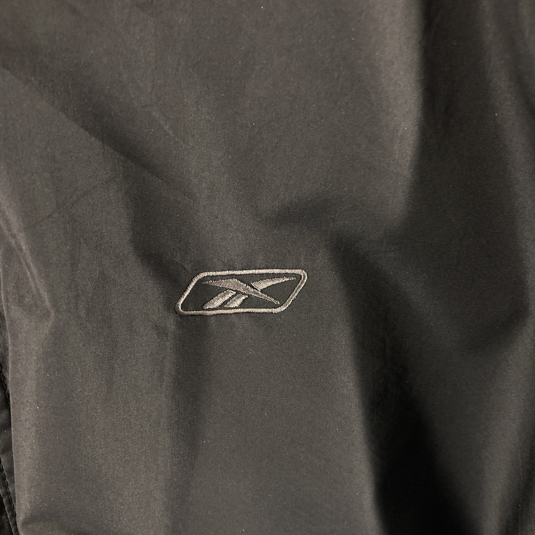 00'S Reebok Windbreaker Men's XL polyester black type Vintage Second Hand
