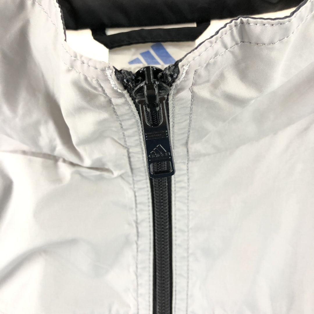 00'S Adidas nylon jacket, men's XXL size Nylon black type Vintage Second Hand