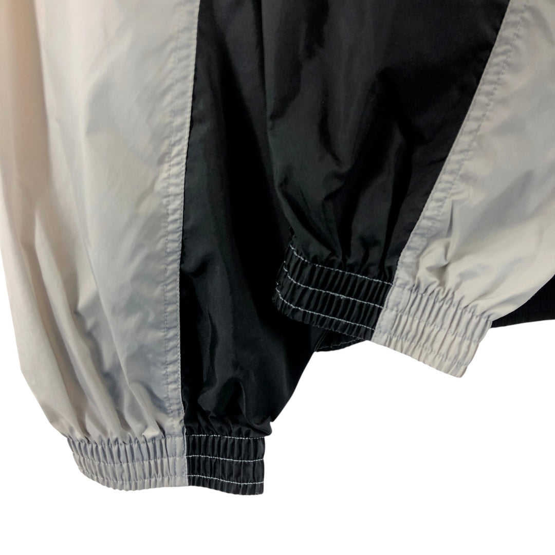 00'S Adidas nylon jacket, men's XXL size Nylon black type Vintage Second Hand