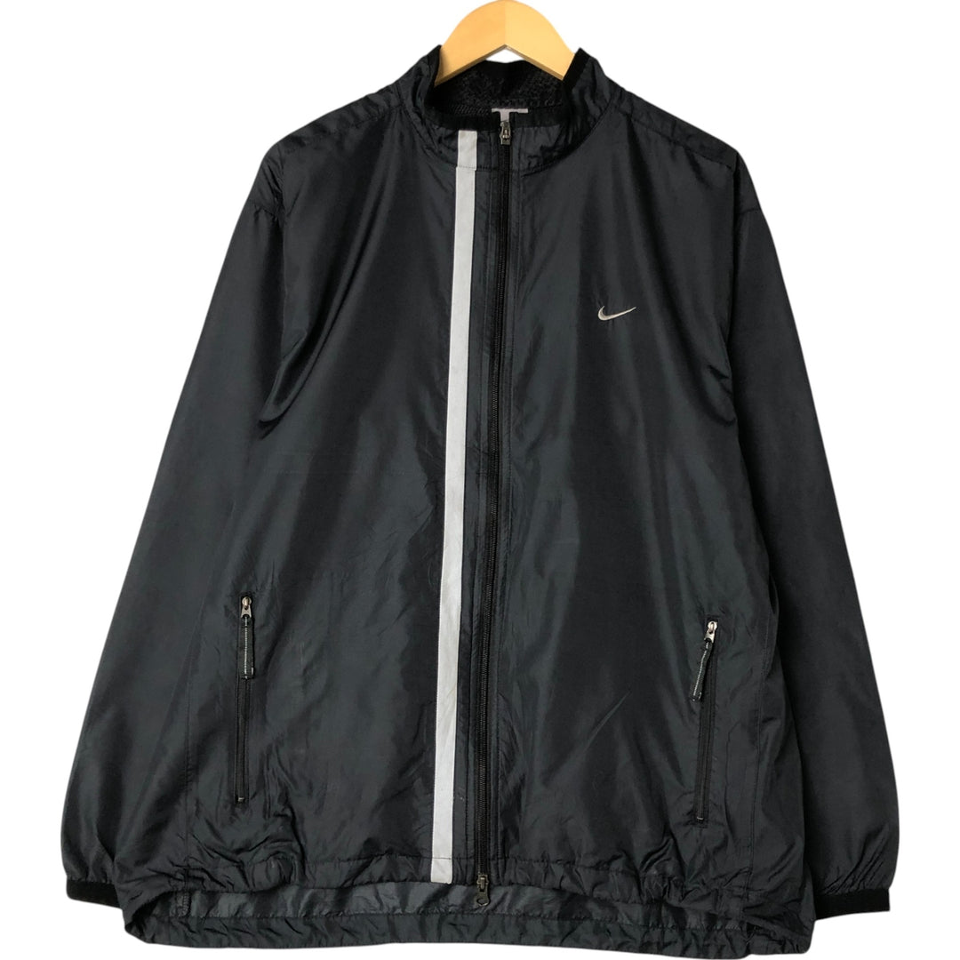 00'S Nike Windbreaker Men's Size L polyester black type Vintage Second Hand