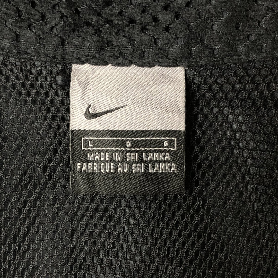 00'S Nike Windbreaker Men's Size L polyester black type Vintage Second Hand