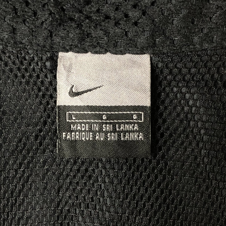 00'S Nike Windbreaker Men's Size L polyester black type Vintage Second Hand