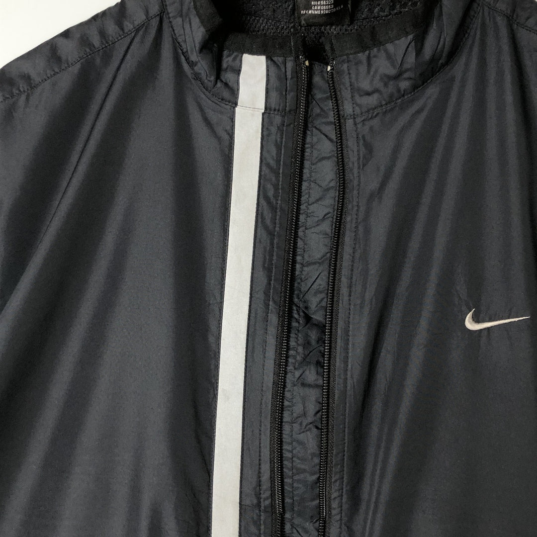 00'S Nike Windbreaker Men's Size L polyester black type Vintage Second Hand