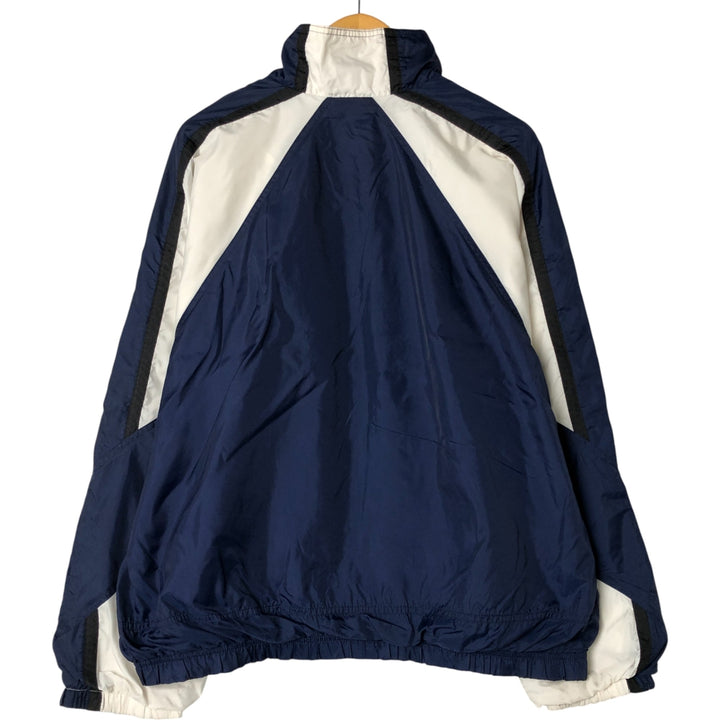 90'S Nike NIKE Nylon Jacket Men's XL Size Vintage Nylon navy blue type Vintage Second Hand