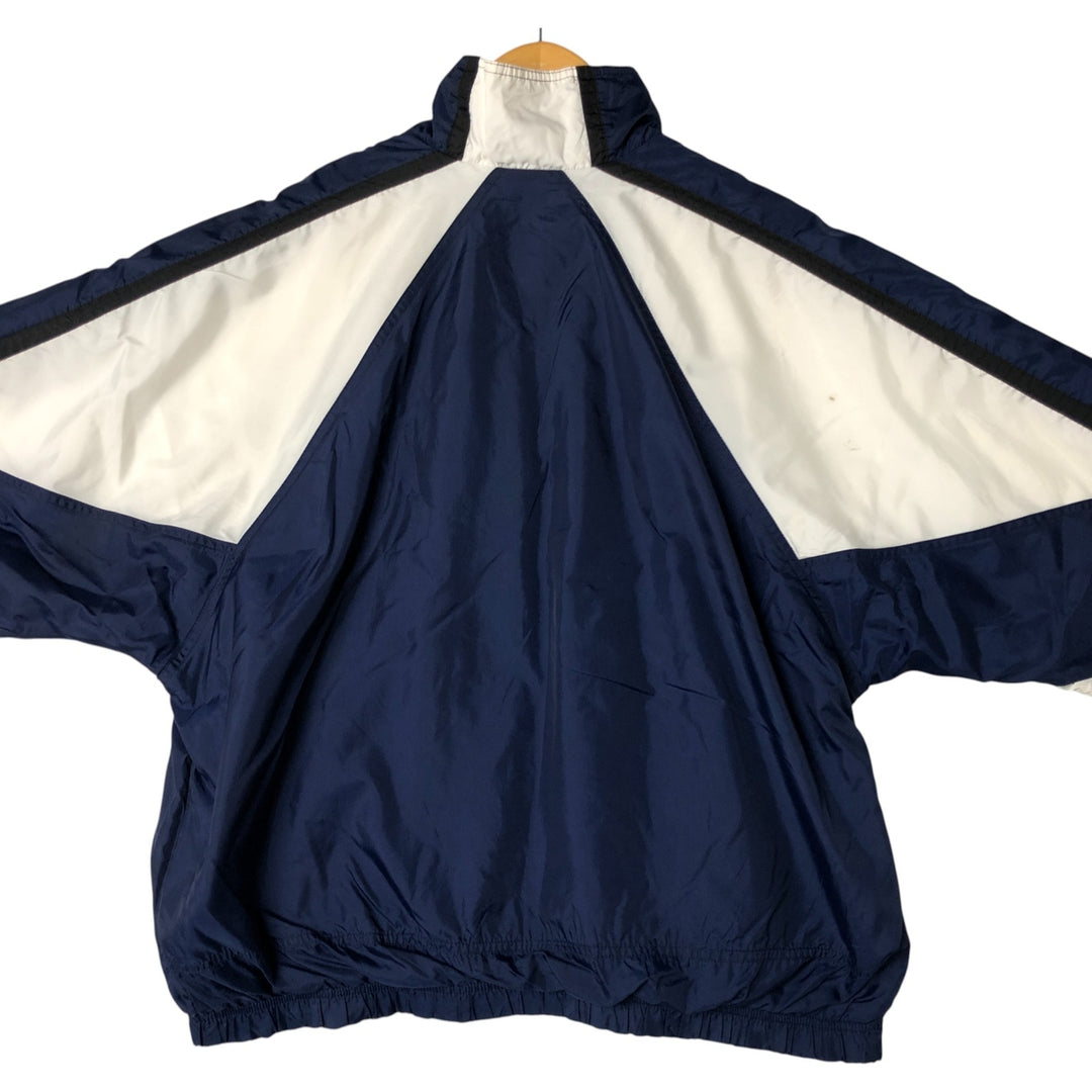 90'S Nike NIKE Nylon Jacket Men's XL Size Vintage Nylon navy blue type Vintage Second Hand