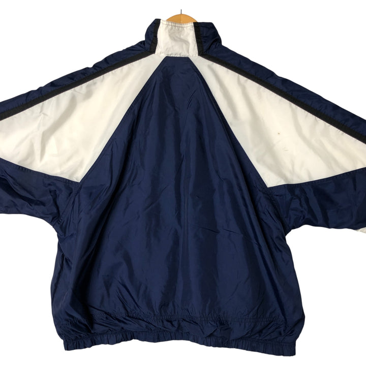 90'S Nike NIKE Nylon Jacket Men's XL Size Vintage Nylon navy blue type Vintage Second Hand