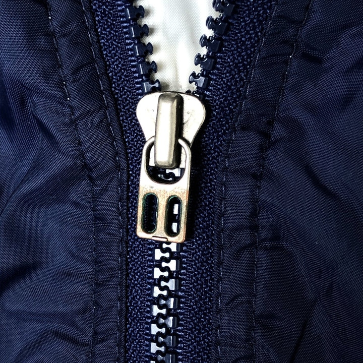 90'S Nike NIKE Nylon Jacket Men's XL Size Vintage Nylon navy blue type Vintage Second Hand