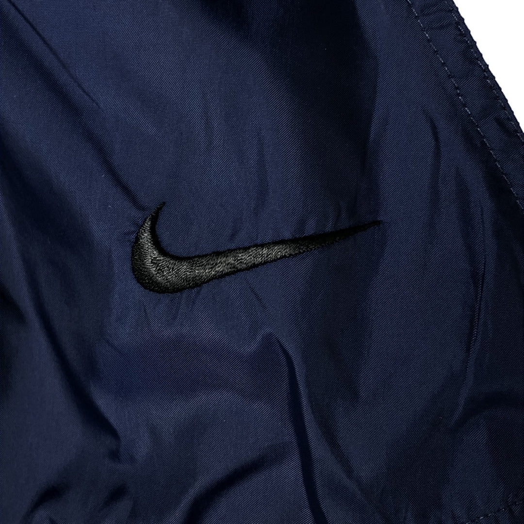 90'S Nike NIKE Nylon Jacket Men's XL Size Vintage Nylon navy blue type Vintage Second Hand