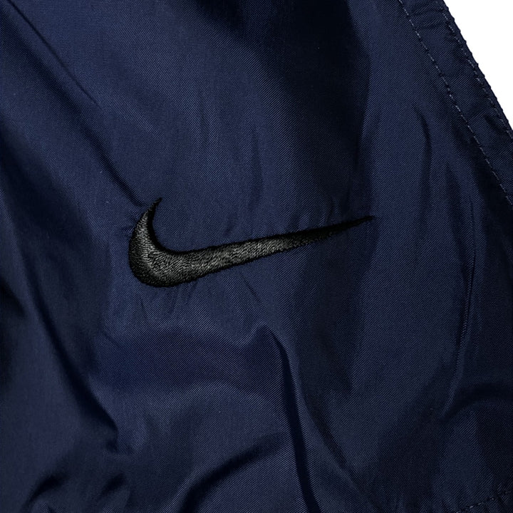 90'S Nike NIKE Nylon Jacket Men's XL Size Vintage Nylon navy blue type Vintage Second Hand