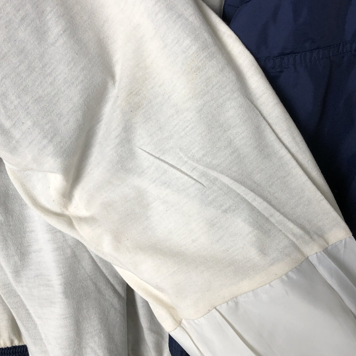 90'S Nike NIKE Nylon Jacket Men's XL Size Vintage Nylon navy blue type Vintage Second Hand