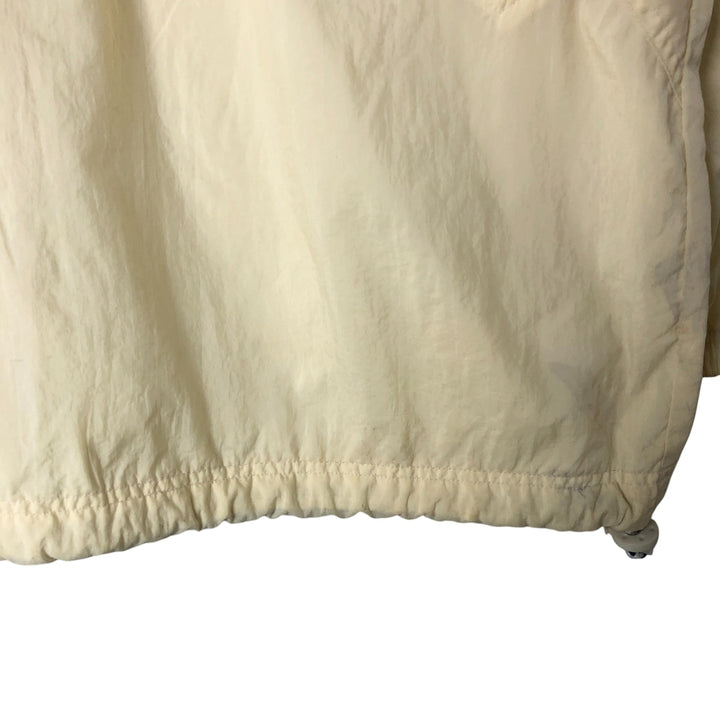 90'S Nike Back Logo Anorak Parka Men's XL Size Vintage Nylon navy blue type Vintage Second Hand