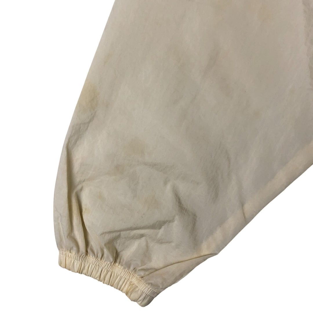 90'S Nike Back Logo Anorak Parka Men's XL Size Vintage Nylon navy blue type Vintage Second Hand