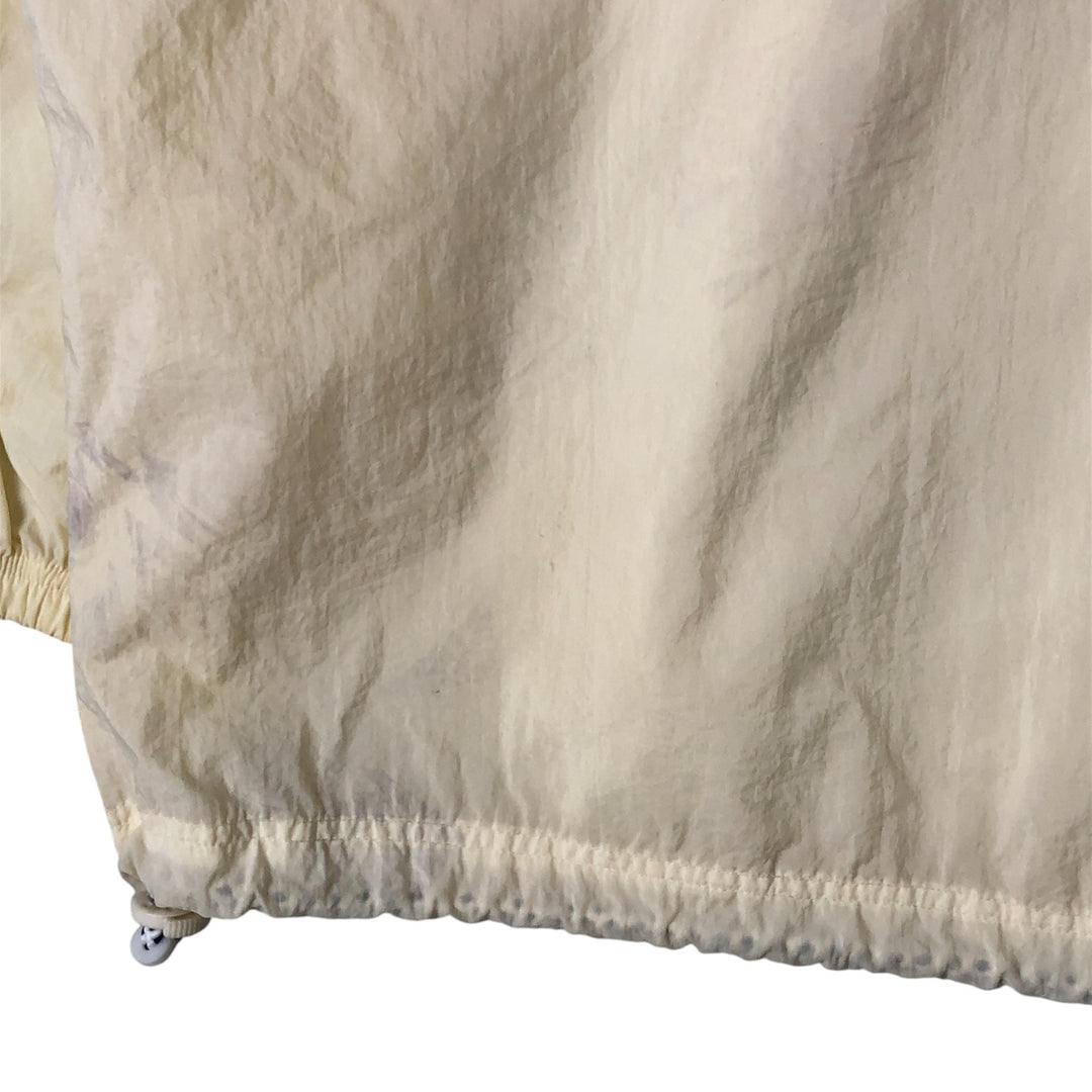 90'S Nike Back Logo Anorak Parka Men's XL Size Vintage Nylon navy blue type Vintage Second Hand