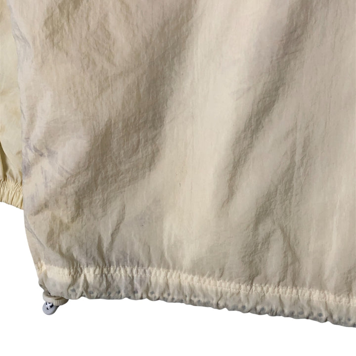 90'S Nike Back Logo Anorak Parka Men's XL Size Vintage Nylon navy blue type Vintage Second Hand