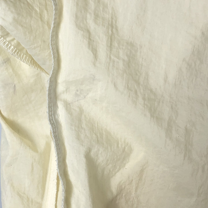 90'S Nike Back Logo Anorak Parka Men's XL Size Vintage Nylon navy blue type Vintage Second Hand