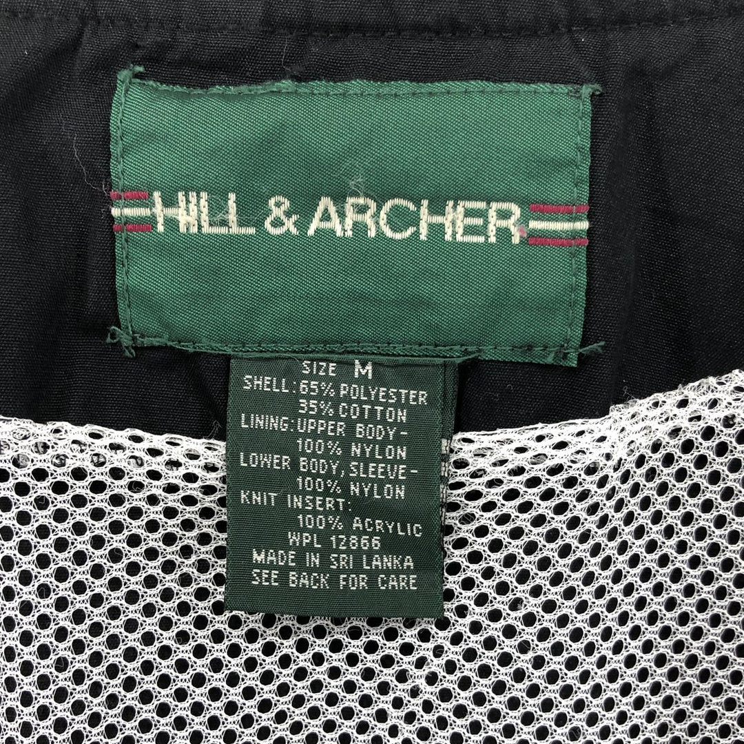 HILL and ARCHER Derby Jacket, Cup Shoulder Jacket, Men's M size polyester black type Vintage Second Hand