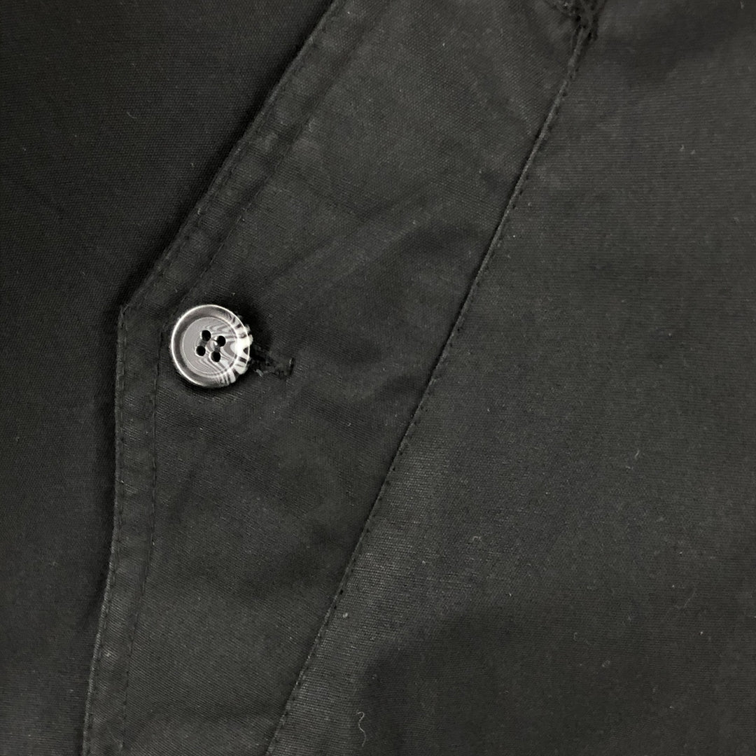 HILL and ARCHER Derby Jacket, Cup Shoulder Jacket, Men's M size polyester black type Vintage Second Hand
