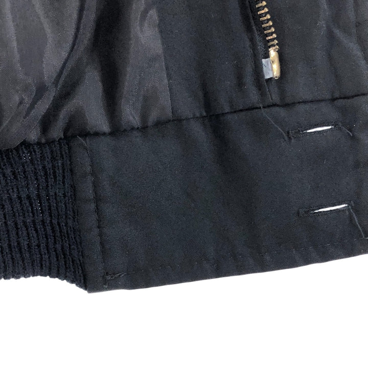 HILL and ARCHER Derby Jacket, Cup Shoulder Jacket, Men's M size polyester black type Vintage Second Hand