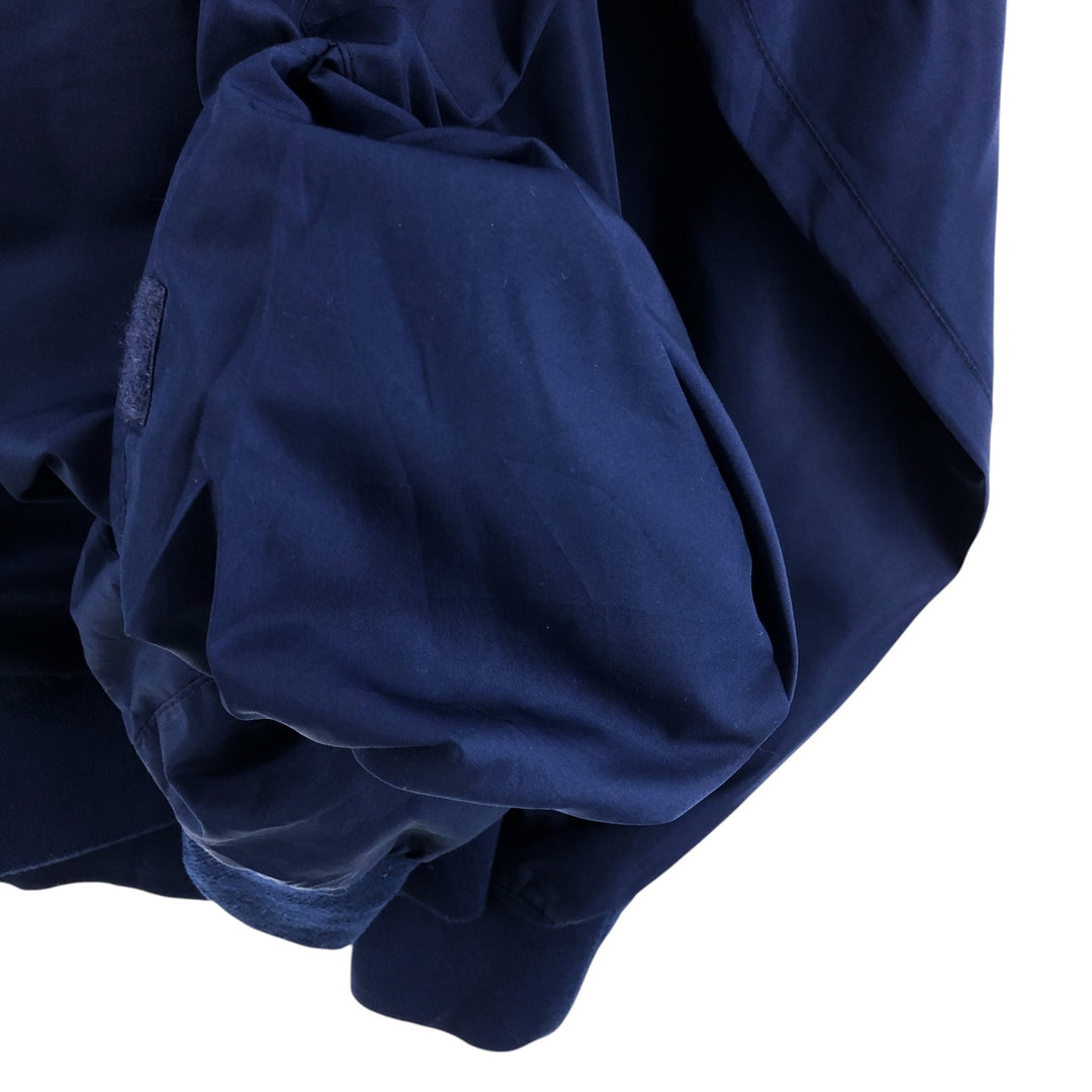 90'S Ralph Lauren POLO GOLF Warm-up pullover for men, size XL polyester navy blue type Vintage Second Hand