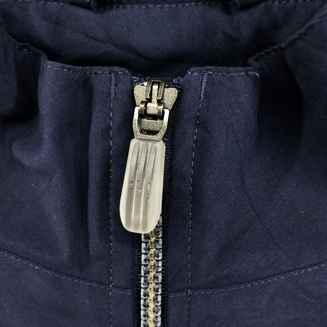 00'S adidas CLIMASHELL WIND half-zip warm-up pullover, men's XL size polyester navy blue type Vintage Second Hand